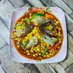 ตำข้าวโพดปูม้า