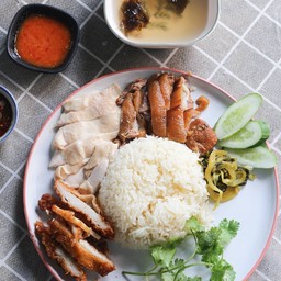 ข้าวมันรวม3 อย่าง