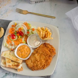 11สเต็กไก่ทอด