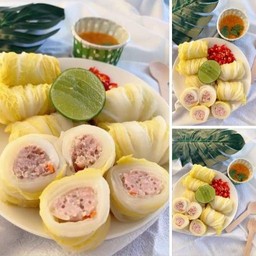 สุกี้ห่อผัก