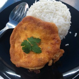 ข้าวไข่เจียวหมูสับ