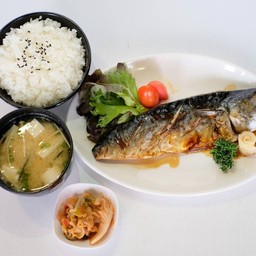 ชุดปลาซาบะย่างเทริยากิ พร้อมเซต