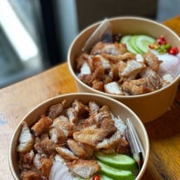 ข้าวหมูทอด