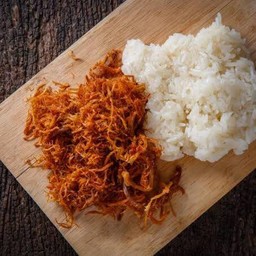 ข้าวเหนียวหมูฝอยกล่องเล็ก