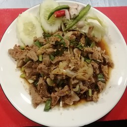 ลาบเนื้อ