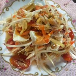 ตำไทยไข่เค็ม