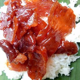 ข้าวเหนียวหมูหวานกล่องเล็ก