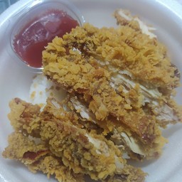 ข้าวไก่ทอด