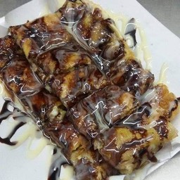 โรตีใส่ไข่ช็อกโกแลต