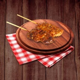 หมูปิ้งรสพ่นไฟ (รสเผ็ด) ชุด 2 ไม้