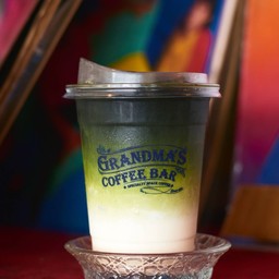 Green tea organic latte