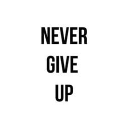 NEVER GIVE UP-cafe