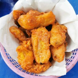 กล้วยทอดหน้าวัดเจดีเหลี่ยม