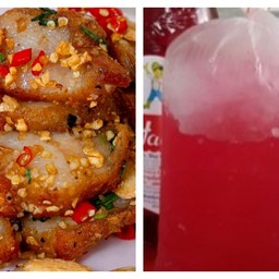 กรอบ-ซ่า ข้าวหมูกรอบเกลือ กะ แดงโซดา