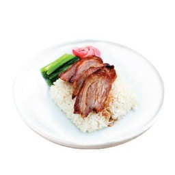 ข้าวหน้าหมูแดงย่าง