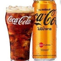 โค้กซีโร่กลิ่นส้ม 325 ml