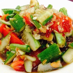 ส้มตำแตงปูปลาร้า