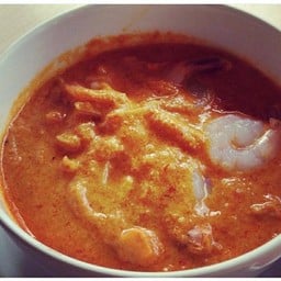 แกงคั่วกระท้อนกุ้ง