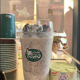 นมหมีปั่นดับเบิ้ลโอริโอ