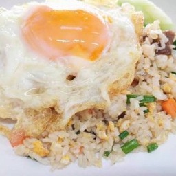 ข้าวผัดหมู+ไข่ดาว