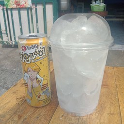 โออิชิเลมอน+นำ้แข็ง