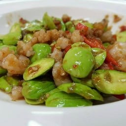 สตอผัดกุ้งสับ