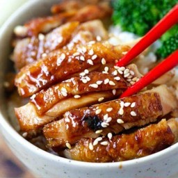 ข้าวหน้าไก่เทริยากิ