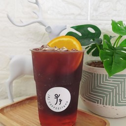 อเมริกาโน่โซดา พีชไซรัป