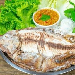 ปลาเผาสูตรสมุนไพรเมืองกาญจน์
