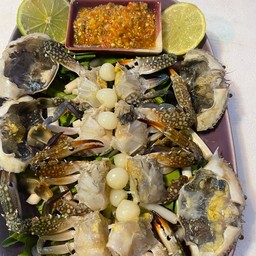 ปูม้าแช่น้ำปลา