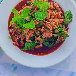 ลาบเป็ดใส่เลือด