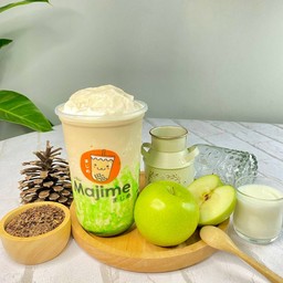 ชาไต้หวันนมสดแอปเปิ้ลปั่น