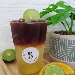 อเมริกาโน่น้ำผึ้งมะนาวโซดา