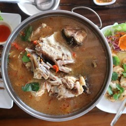 ต้มยำปลากระพงน้ำใส/น้ำข้น(ถ้วย)