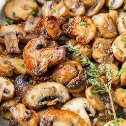 SAUTE GARLIC & WILD MUSHROOM