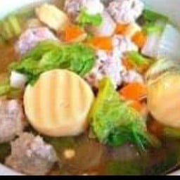 ต้มจืดเต้าหู้หมูสับ