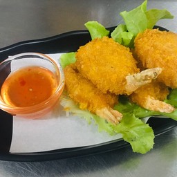 กุ้งชุบแป้งทอด