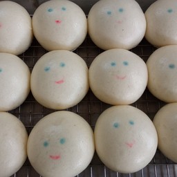 ซาลาเปา ไส้ถั่วแดงดำ