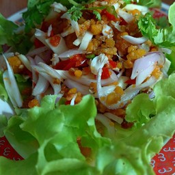 ยำไข่ปู