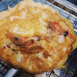 ไข่เจียวกุ้งจั้มปะ