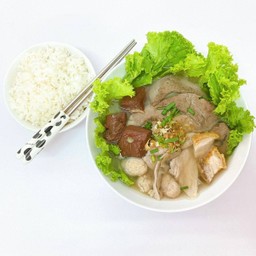 ชุดเกาเหลา+ข้าวเปล่า