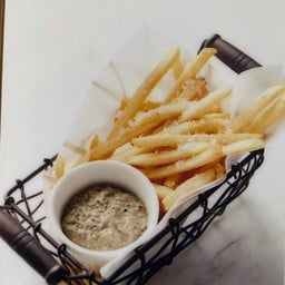 French Fries with Anchovy Sauce
