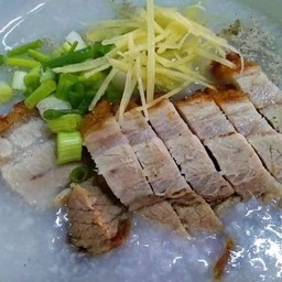 โจ๊กหมูกรอบเห็ดหอม