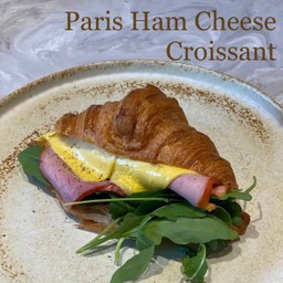 Paris ham cheese croissant