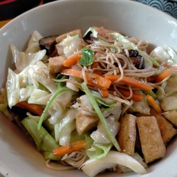 ผัดหมี่ฮ่องกงแฮม(เปลี่ยนเนื้อสัตว์ระบุ)