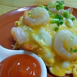 ข้าวไข่ข้นกุ้ง