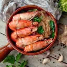 กุ้งปากหมา ( กุ้งอบวุ้นเส้น )