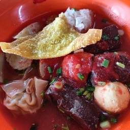 เกี๊ยวกุ้งเย็นตาโฟ