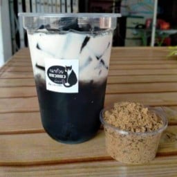 ส้มตำครกใหญ่ยายเสงี่ยม&น้ำอัดลมแก้วยักษ์