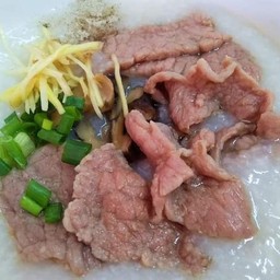 โจ๊กเนื้อเห็ดหอม